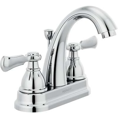 Elmhurst Chrome 2-handle Lever 4-inch Centerset Bathroom Faucet P2565lf