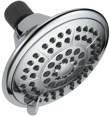 5-Spray Shower Head, Fixed Mount, Chrome