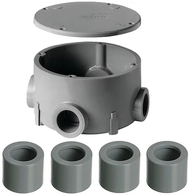 Electrical PVC Round Junction Box