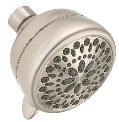 7-Spray Shower Head, Fixed Mount, Satin Nickel, 2.0 GPM