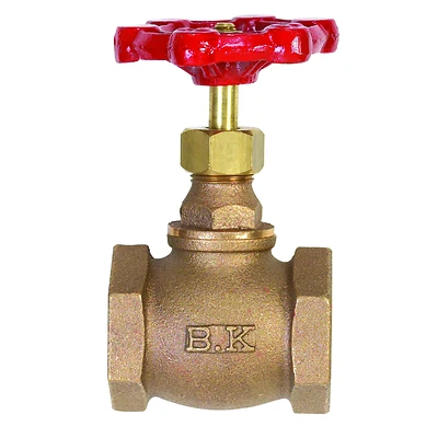 1/2 In. Fip X 1/2 In. Fip Bronze Globe Valve - 200 Psi