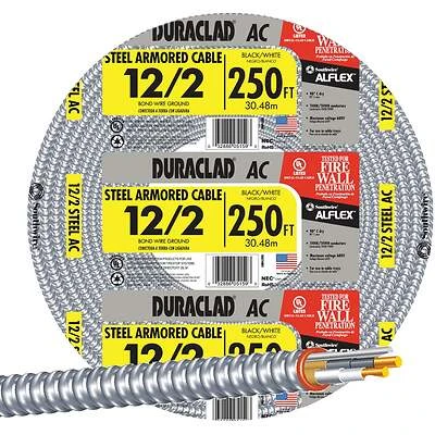 ACT Armored Cable, 12/2, 250 Ft.