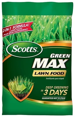 Scotts 44611A Green Max Lawn Food, 27-0-2, 33.75 Lbs.