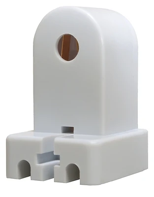 Slimline Fluorescent Lampholder 2503w-box, White, Pack Of 10, Ul Listed