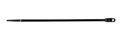 Gardner Bender 45-308MTUVB Cable Tie, Nylon, Black, 8.63 in L, 15/PK