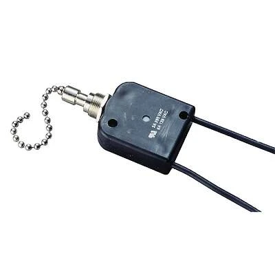 All-Angle Pull Chain Switch, Nickel Plated