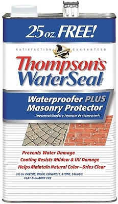 Thompson's WaterSeal TH.023111-03 Waterproofer Plus Masonry Protector, 25 oz