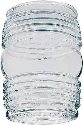Clear Porch Globe, 4.75-In.