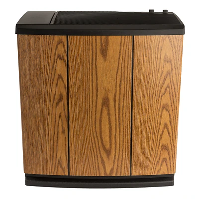 Aircare H12 300HB Console Humidifier, 5.4 Gal, 3700 Sq Ft, Light Oak