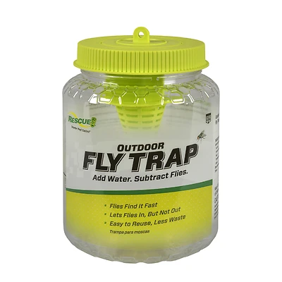Rescue FTR-SF4 Fly Trap Refill, Solid, Musty, Refill Pack
