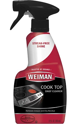 Weiman 70F Cooktop Cleaner, 12 oz, Trigger Spray