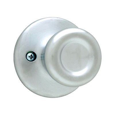 Security Satin Chrome Tylo Dummy Knob