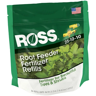 Ross 14666 Root Feeder Refill, 25-10-10 Formula, 36-Pk.