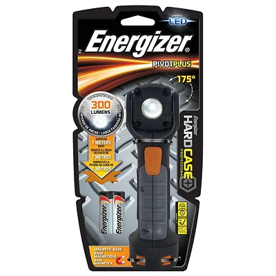 Hardcase Professional Pivot Plus Swivel Head Flashlight