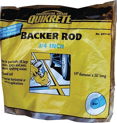 3/4 In. X 20 Ft. Gray Backer Rod For Sealant Applications