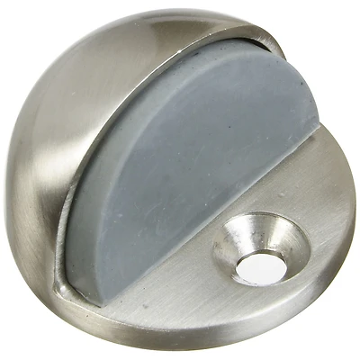 National Hardware N325-324 Door Stop, Satin Nickel, 1-3/4 In