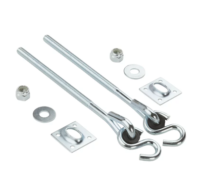 Machine Screw Swing Hook Kit, 2-Pk.
