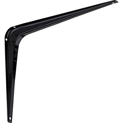 Shelf Bracket, Black, 8 x 10 In.