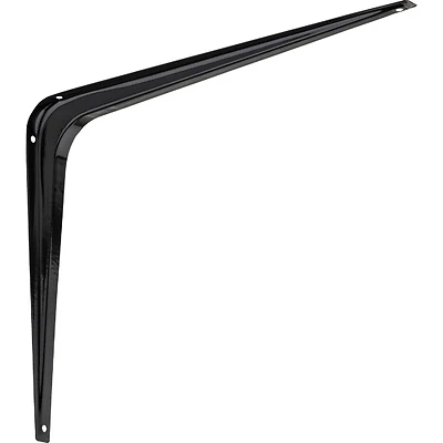 Shelf Bracket, Black, 10 x 12 In.