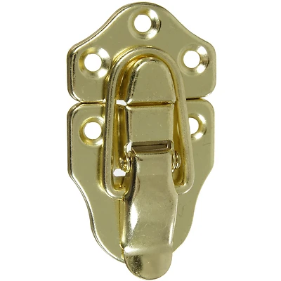 National Hardware N208-595 Draw Catch, Steel and Brass, 1-1/2 x 2-3/4 In., 2-Pk.