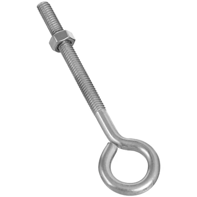 National Hardware N221-663 Eye Bolt, Stainless Steel, 3/8-16 x 6 In.