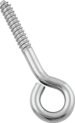 National Hardware N220-806 Lag Screw Eye, Stainless Steel, 3/8 x 4-1/2 In.