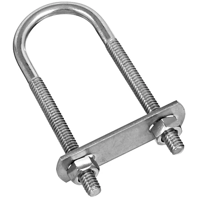 National Hardware N222-430 U-Bolt, Stainless Steel, 1/4 x 1-1/8 x 3-1/2 In.