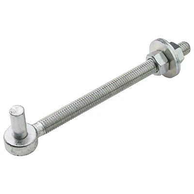 National Hardware Bolt Hook, 5/8 x 8 In., Zinc Plated Steel