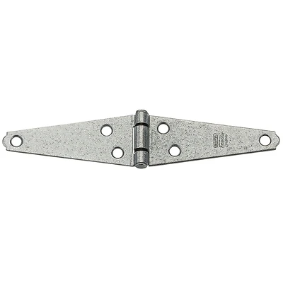 National Hardware N128-249 Strap Hinge, Galvanized, 4 In., 60 lb
