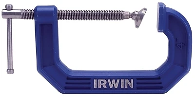 Irwin Quick-Grip 225101ZR C-Clamp, 1 In. Max Opening, Steel Body