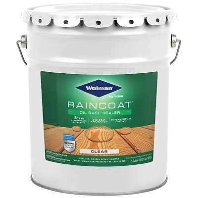 Rain-Coat Water Repellent With Clear Toner, 5-Gallons