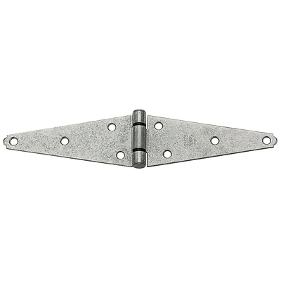 National Hardware N128-322 Strap Hinge, Galvanized Steel, 6 In.