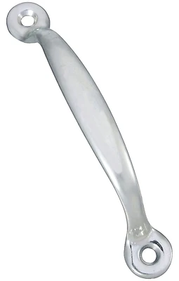 Screen Door Pull, Galvanized, 4-3/4 In.
