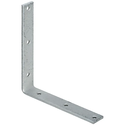 National Hardware N220-236 Corner Brace, Galvanized Steel, 8 x 1-1/4 In.