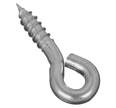 National Hardware N118-224 Screw Eye, Small, Zinc, 1-5/8 In., 5-Pack