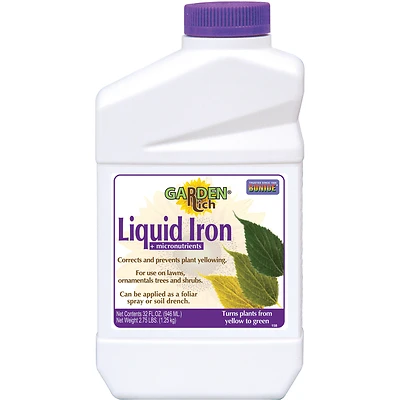 Bonide 299 Liquid Iron Complex Fertilizer Concentrate, 32 oz.