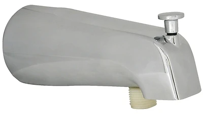 5 In. Chrome Diverter Tub Spout With Handheld Shower Connection