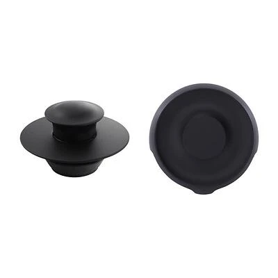 EZ Drain Cover Trim Kit, Matte Black