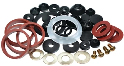 Danco 80817 Home Washer Assortment, Rubber, 42-Piece Kit