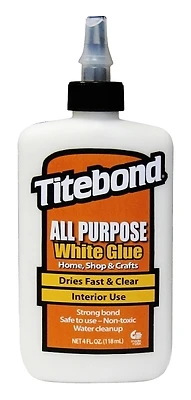 4 Oz. White All-purpose Glue 5032 - Non-toxic, Fast Set, Interior Use