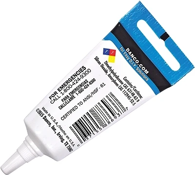 Danco 88693 Silicone Plumber Grease, Waterproof, 1/2 Oz.