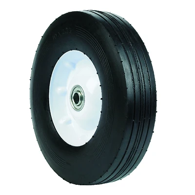 Lawn Mower Wheel, Steel, Universal Replacement, 10 In.