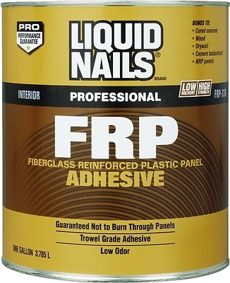 FRP 310 Latex Adhesive, Indoor, 1-Gal.