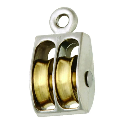 Campbell T7655212N Rope Pulley, Single Sheave, 1 In., 55 lb