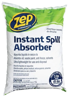 Zep Instant Spill Absorber, Granular, 3 Lbs.