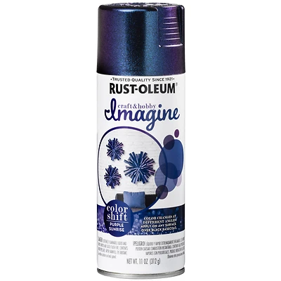 Rust-Oleum 353337 Imagine Craft Spray Paint, Purple Sunrise, 11 oz