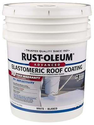 750 5 Gallon 15-year Elastomeric Roof Coating - White