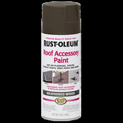 12 Oz. Carbon Black Flat Anti-rust Roof Accessory Spray Paint