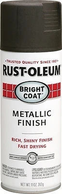 Stops Rust Dark Bronze Bright Coat Metallic Spray Paint 11 Oz