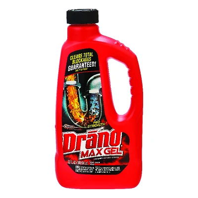 Drano 00117 Max Gel Clog Remover, 32 Oz.